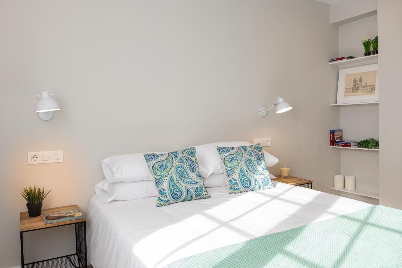 Apartamento De Diseno Centrico Con Terraza Espectacular Santiago de Compostela Exteriér fotografie