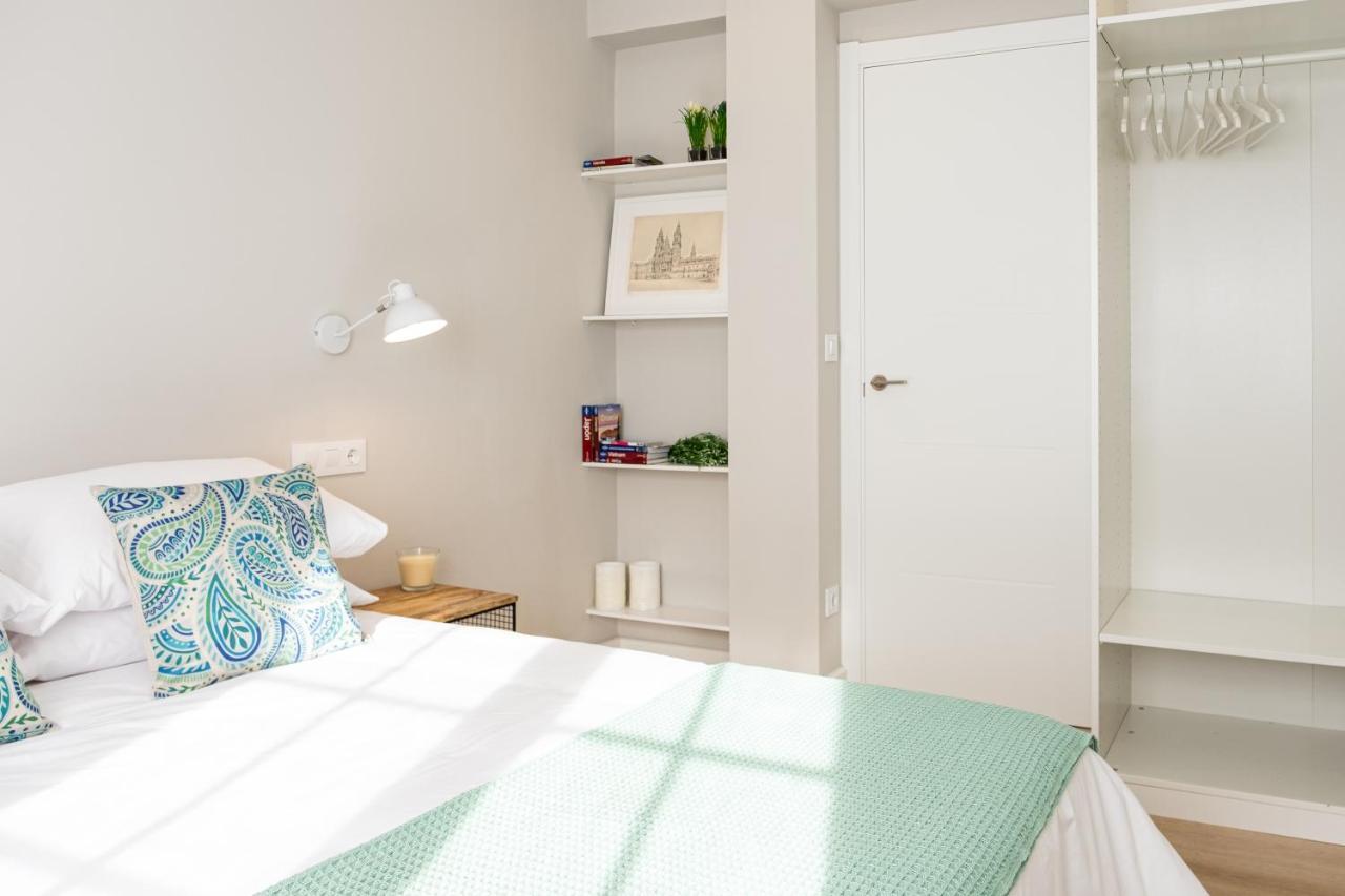 Apartamento De Diseno Centrico Con Terraza Espectacular Santiago de Compostela Exteriér fotografie