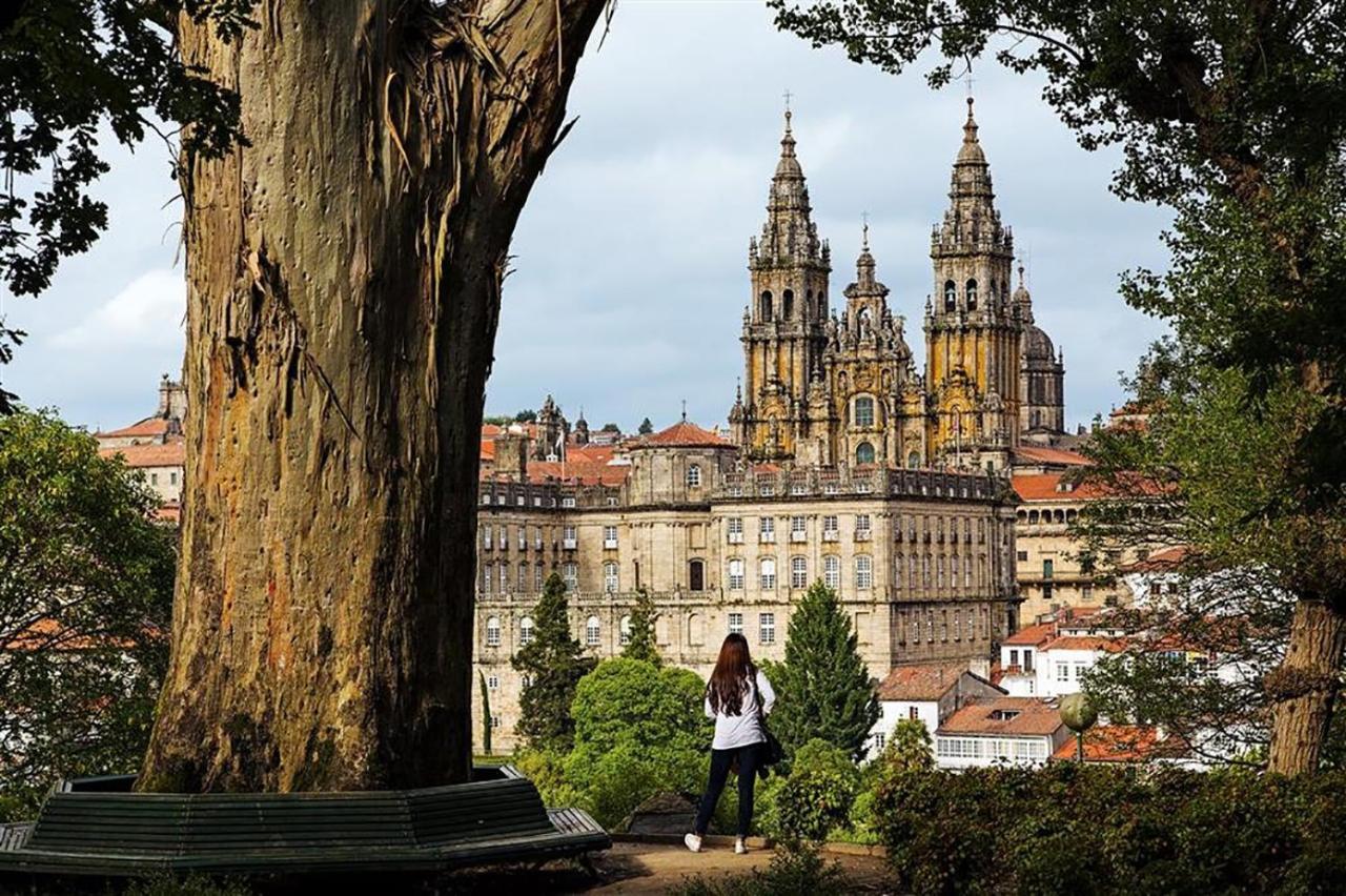 Apartamento De Diseno Centrico Con Terraza Espectacular Santiago de Compostela Exteriér fotografie